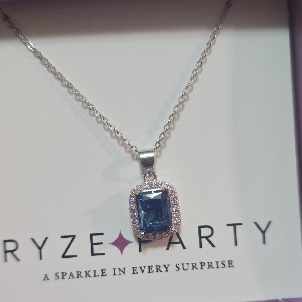 New With Box Ryze Sterling Silver Necklace.